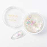 Nail Art Glitter Mixes - NG001 Rainbow Star