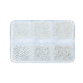 Metallic Caviar Beads - Silver (6 Grids/Box)