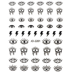 Nail Sticker - Eyes
