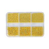 Metallic Caviar Beads - Gold (6 Grids/Box)