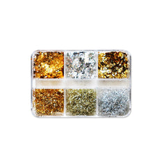 Nail Art Aluminum Foil Flakes - Cassic