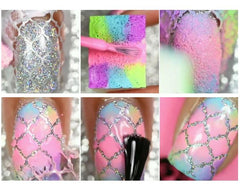 Nail Stickers - DIY Nail Art Stencils