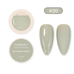 Solid Gel Polish - #20 BERRY GREEN