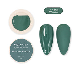 Solid Gel Polish - #22 JUNGLE GREEN