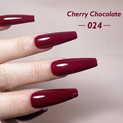 Gel Polish - 024 Cherry Chocolate