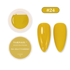 Solid Gel Polish - #24 JELLY TURMERIC