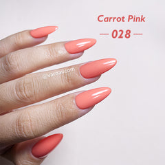 Gel Polish - 028 Carrot Pink