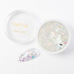 Nail Art Glitter Mixes - NG002 Fly Me to the Moon