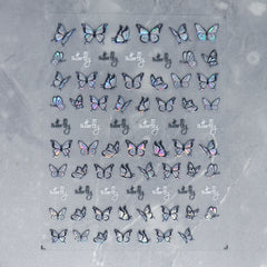 5D Nail Sticker - Holo Butterfly