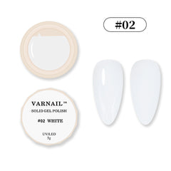 Solid Gel Polish - #02 WHITE