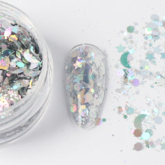 Nail Art Glitter Mixes - NG003 Forever