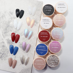 Solid Gel Polish 10 Colors Set - Classic