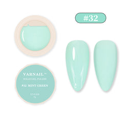 Solid Gel Polish - #32 MINT GREEN