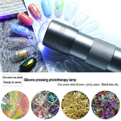 Silicone Handheld Nail Art Curing Lamp