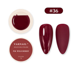 Solid Gel Polish - #36 WILD BERRY
