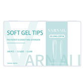 Soft Gel Tips - 3X Long Coffin