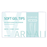 Soft Gel Tips - 3X Long Stiletto