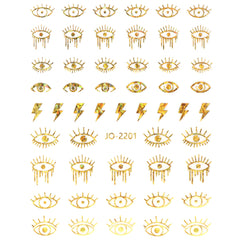 Nail Sticker - Eyes