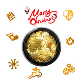 Christmas Metal Glitters Sequins - Mix