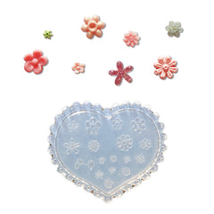3D DIY Nail Art Mold - #03 Flower
