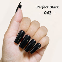 Gel Polish - 042 Perfect Black