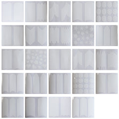 Nail Stickers Stencils - French Manicure DIY Nail Art