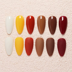 6 Colors Gel Polish Set - S04 Urban Life