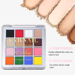 Magic Nail Ombre Powder Palette - #01