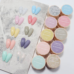 Solid Gel Polish 10 Colors Set - Candy Land