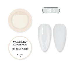 Solid Gel Polish - #05 MILK WHITE