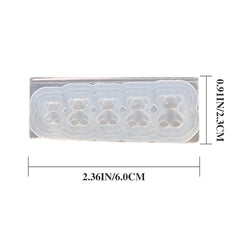 3D DIY Nail Art Mold - #06 Bear