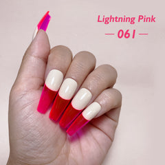 Glass Tint Gel Polish - 061 Lightning Pink