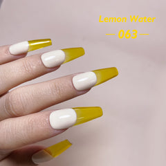 Glass Tint Gel Polish - 063 Lemon Water