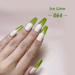 Glass Tint Gel Polish - 064 Ice Lime