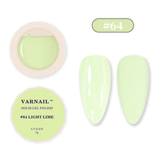 Solid Gel Polish - #64 LIGHT LIME