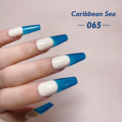 Glass Tint Gel Polish - 065 Caribbean Sea