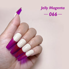 Glass Tint Gel Polish - 066 Jelly Magenta