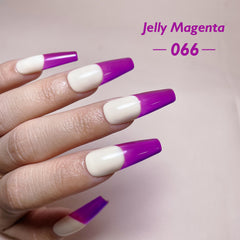 Glass Tint Gel Polish - 066 Jelly Magenta