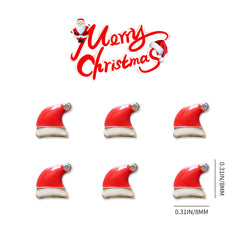 Nail Charms - Christmas Hat