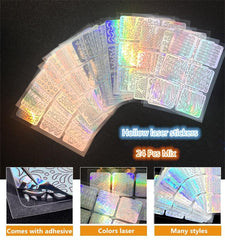 Nail Stickers - DIY Nail Art Stencils