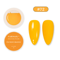 Solid Gel Polish - #72 NEON ORANGE