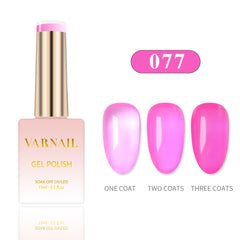 Jelly Gel Polish - 077 Pink Raspberry