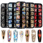 Multi-shaped Nail Art Rhinestones