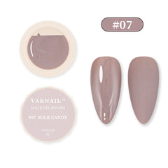 Solid Gel Polish - #07 MILK CANDY