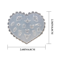 3D Nail Art Mold - #08 Mermaid & Turtle