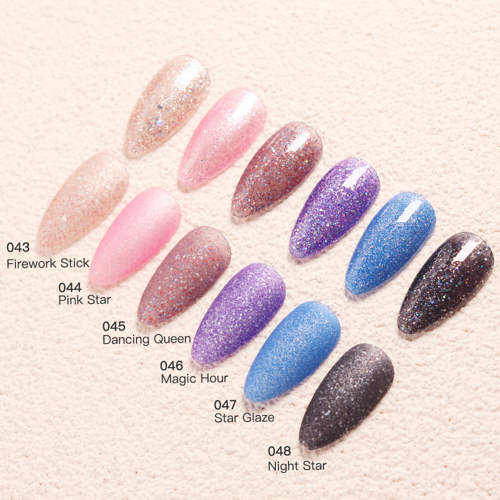 6 Colors Gel Polish Set - S08 Star of The Stage