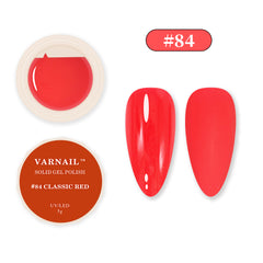 Solid Gel Polish - #84 CLASSIC RED