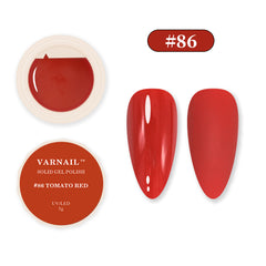 Solid Gel Polish - #86 TOMATO RED