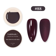 Solid Gel Polish - #88 CHOCOLATE RED