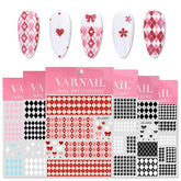 Nail Stickers - Plaid & Houndstooth